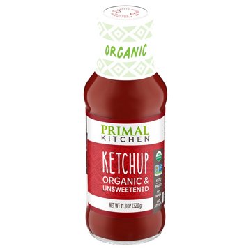 Primal Kitchen Organic & Unsweetened Ketchup, 11.3 oz