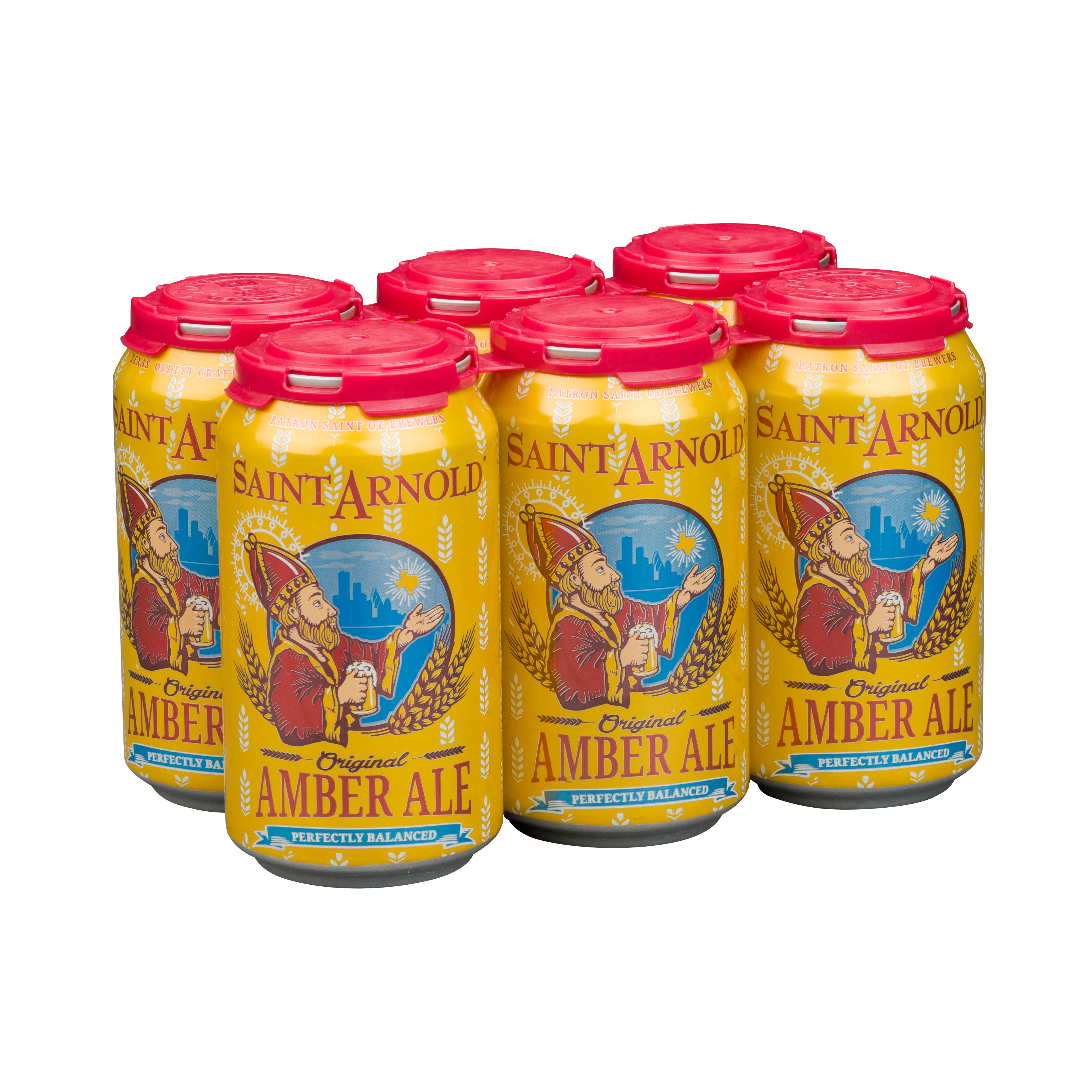 Saint Arnold Amber Ale Beer 12 oz Cans Shop Beer at HEB