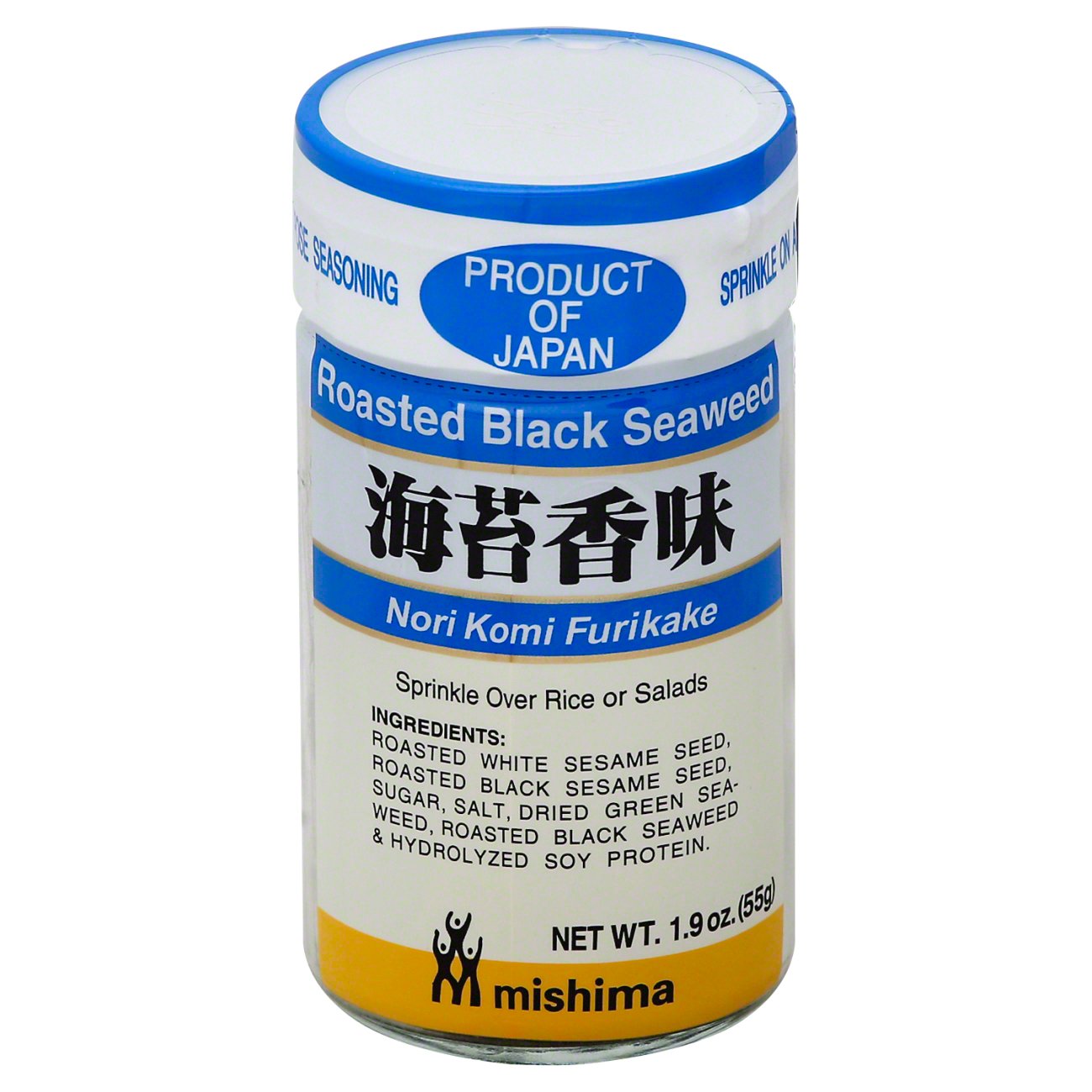 Mishima Nori Komi Furikake Roasted Black Seaweed Shop Specialty