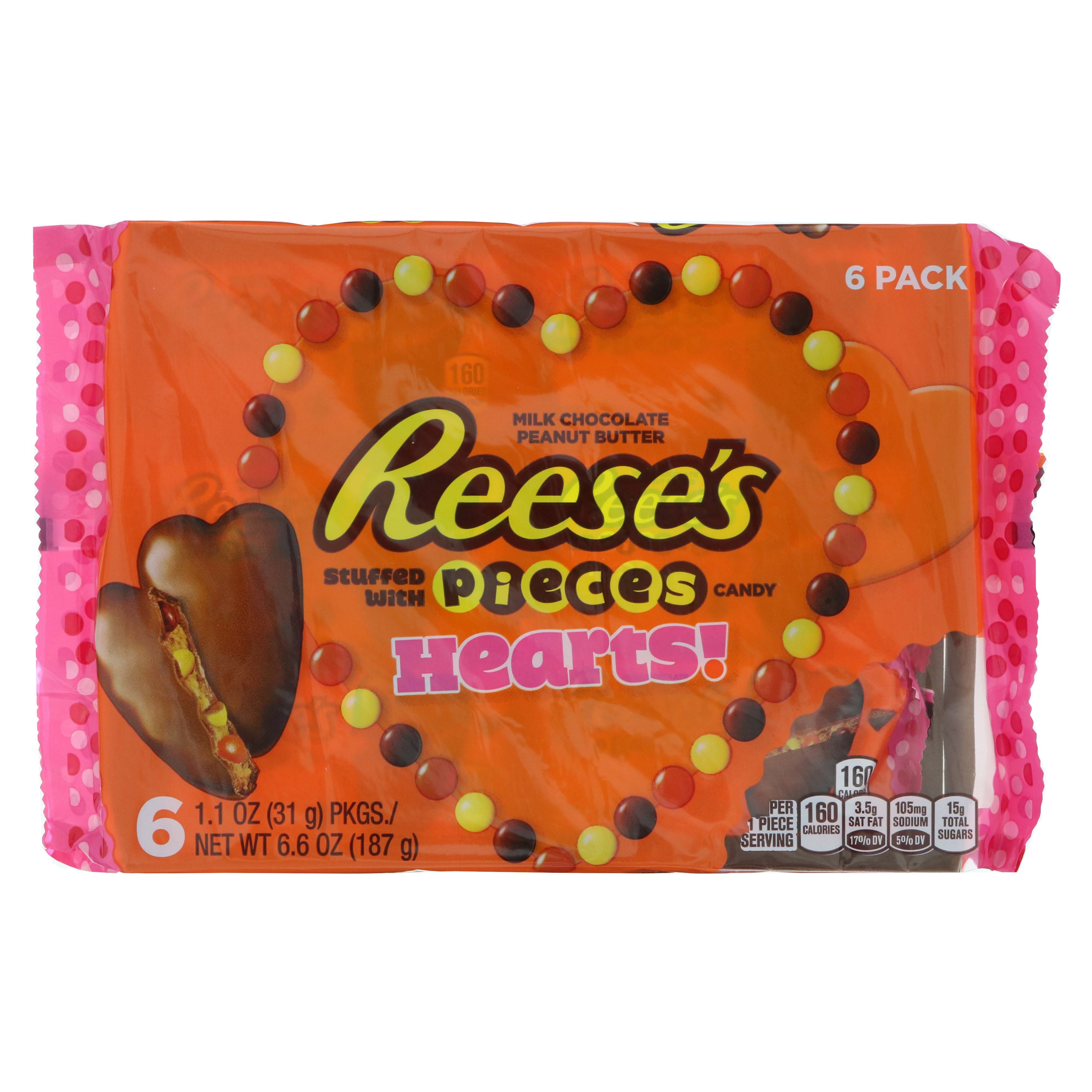 Reese's Valentine's Candy Hearts with Pieces Shop Candy at HEB