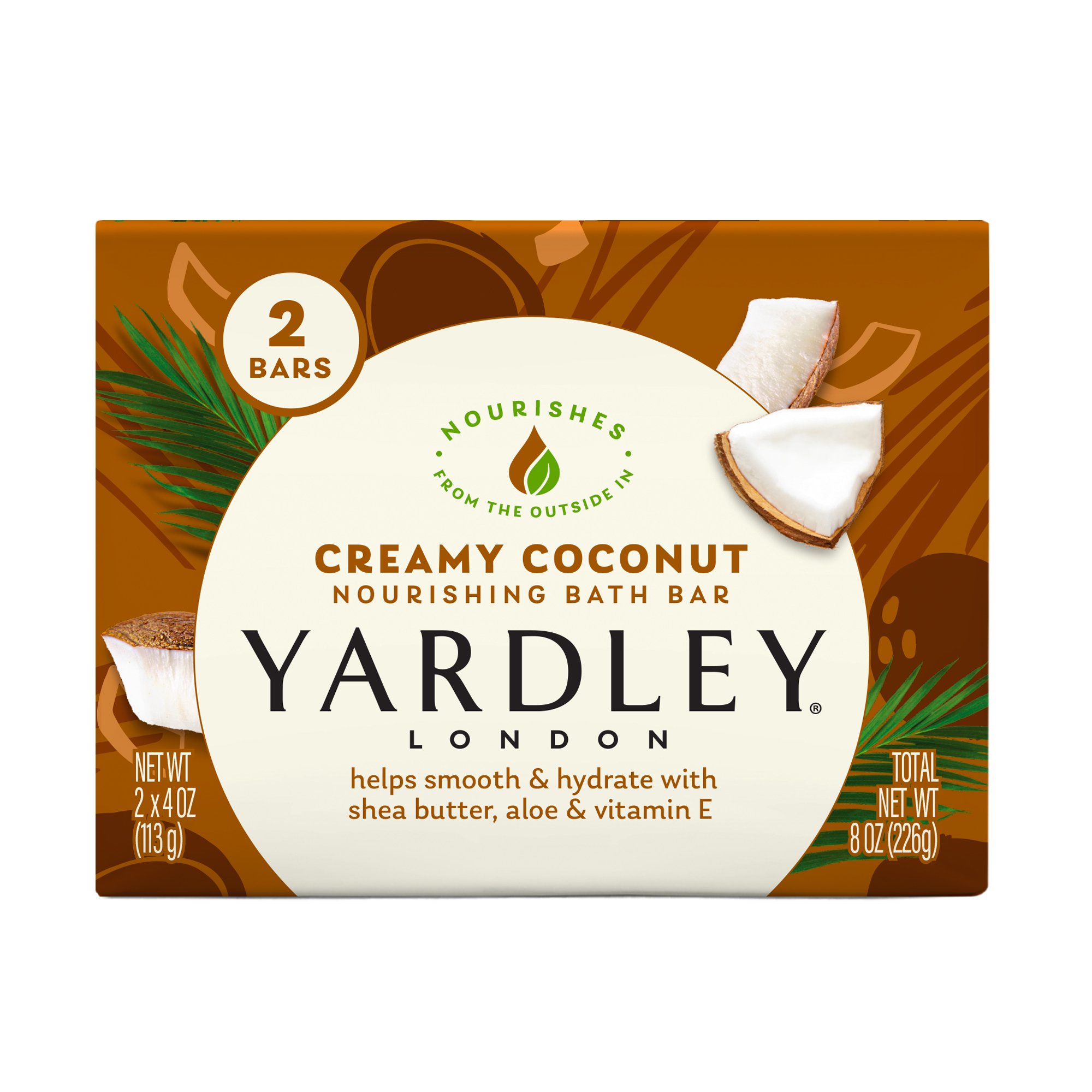 Yardley Creamy Coconut Bath Bar - Shop Cleansers & Soaps At H-E-B