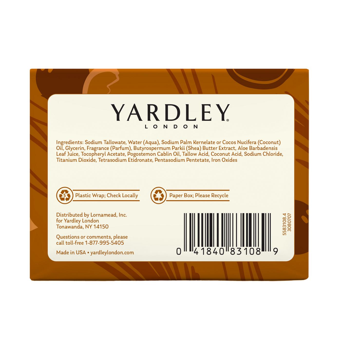 Yardley London Creamy Coconut Bath Bar; image 2 of 4