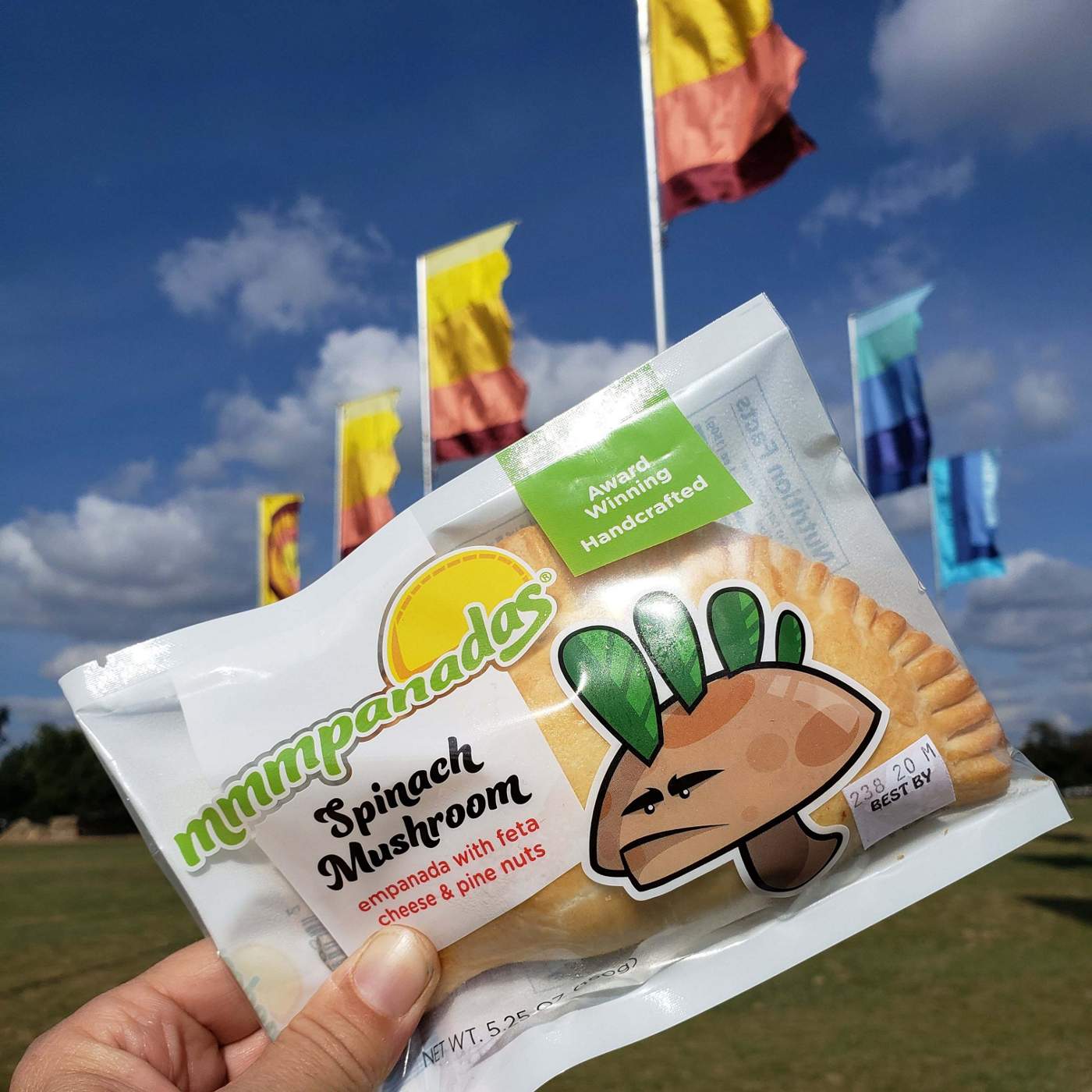mmmpanadas Frozen Handcrafted Empanada Spinach Mushroom Shop