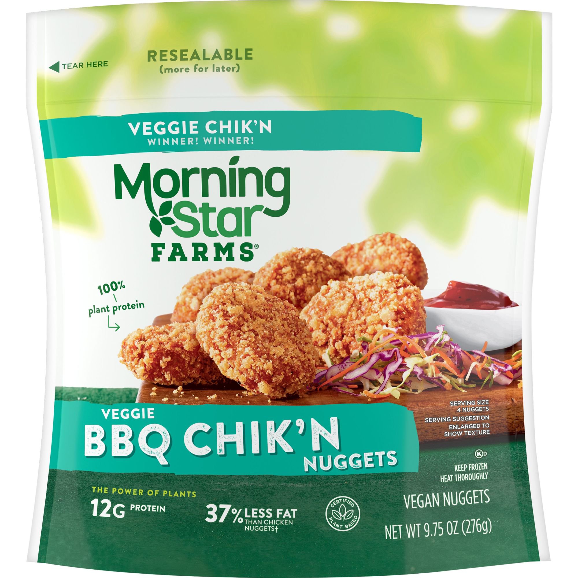 MorningStar Farms BBQ Chik'n Nuggets Shop Meat Alternatives at HEB