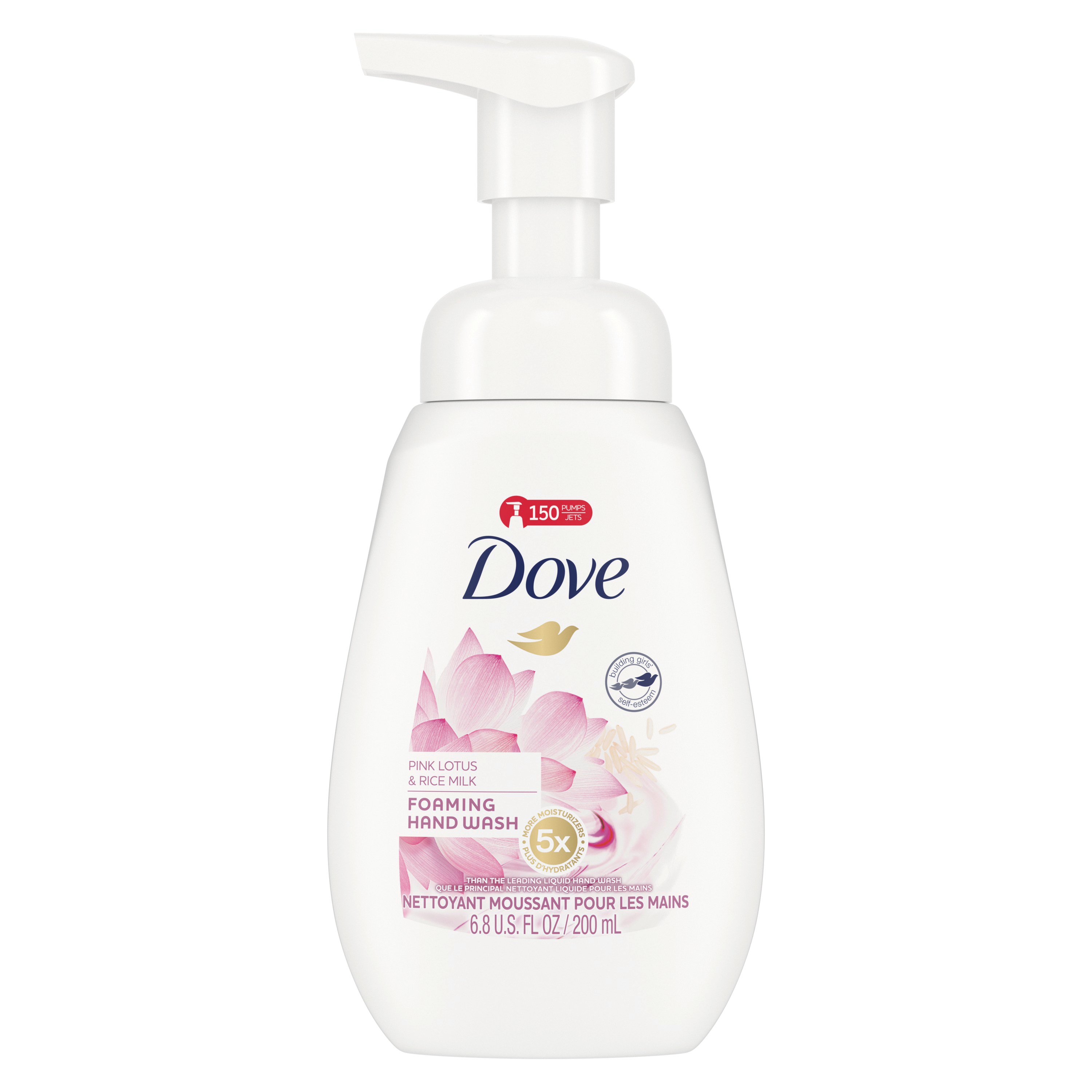 Dove Pink Lotus and Rice Water Foaming Hand Wash Shop Cleansers