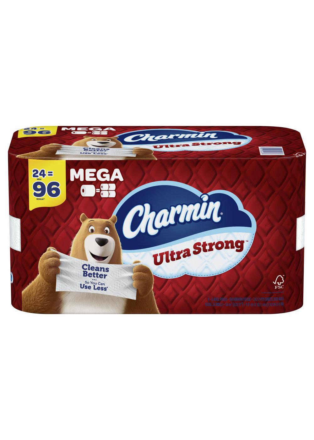 Save on Charmin Ultra Strong Super Mega Roll 2-Ply Toilet Paper