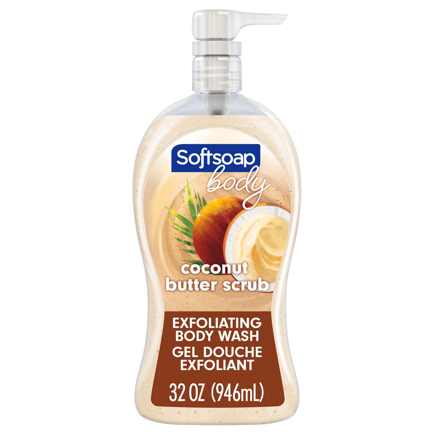 Softsoap Pump Body Wash - Coconut Butter Scrub; image 1 of 9