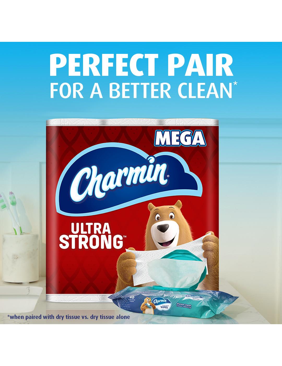 Charmin Ultra Strong Toilet Paper 220 Sheets Per Roll; image 3 of 22