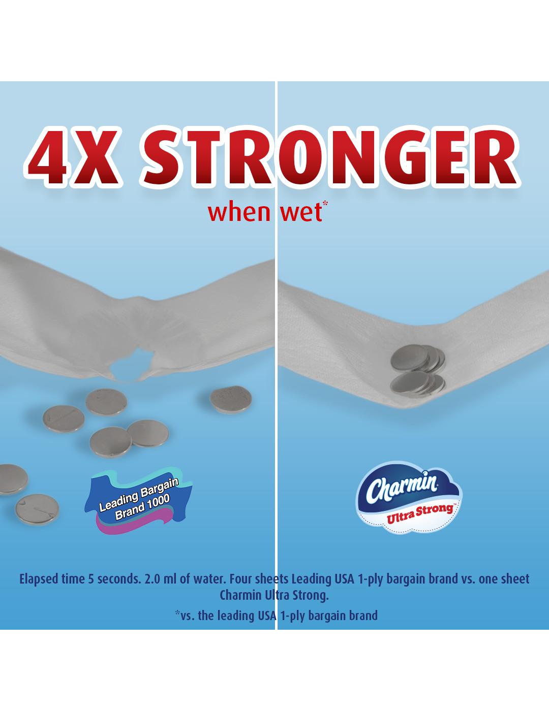 Charmin Ultra Strong Toilet Paper 220 Sheets Per Roll; image 20 of 22
