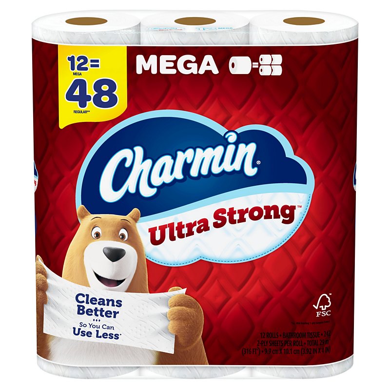 Charmin Ultra Strong Toilet Paper - Shop Toilet Paper at H-E-B