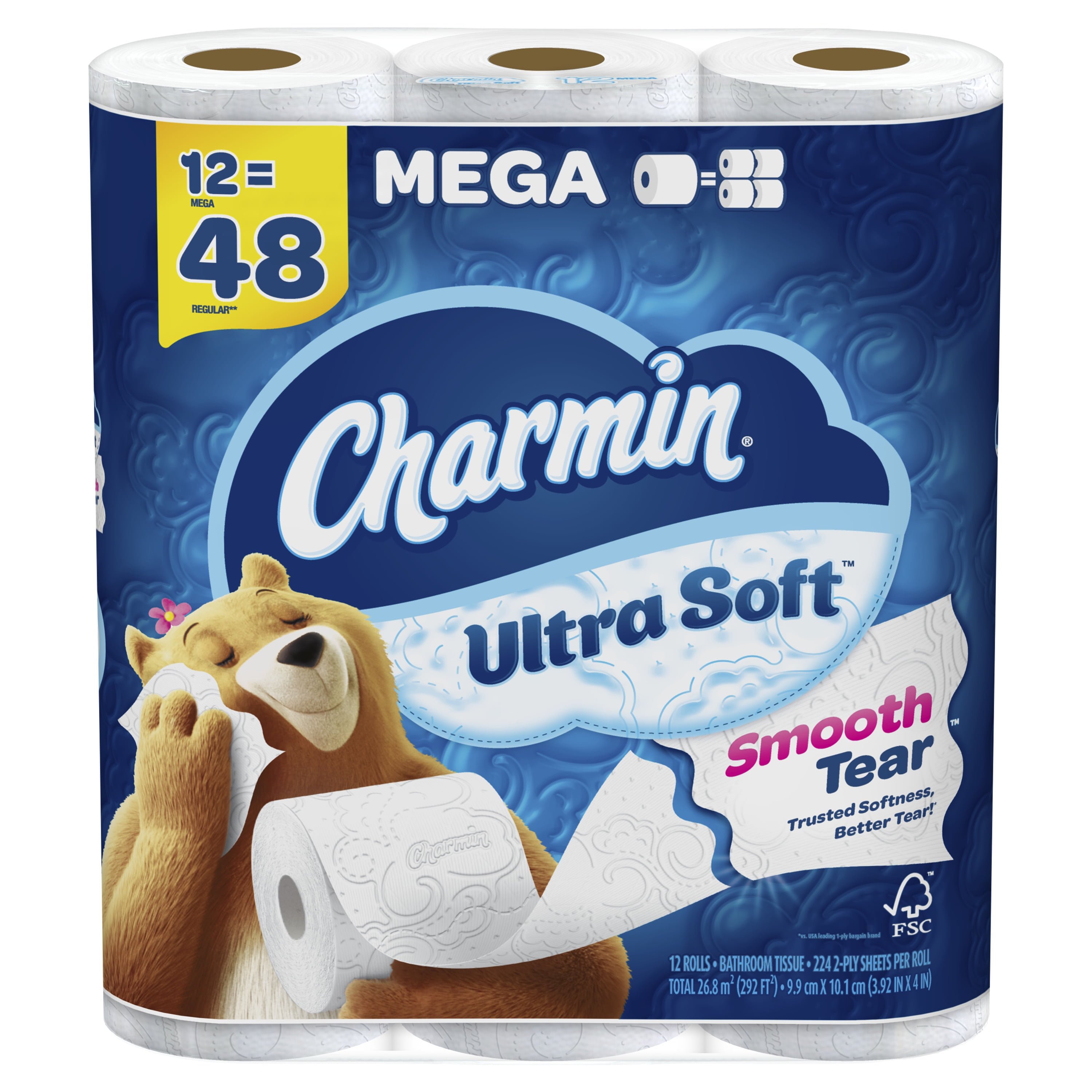 charmin ultra soft 12 mega rolls