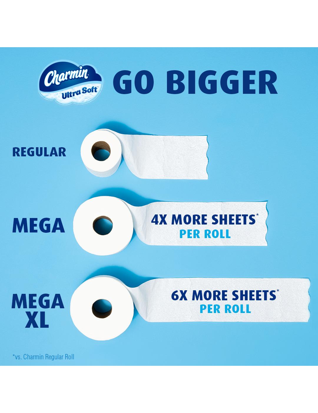 Charmin Ultra Soft Toilet Paper; image 7 of 20