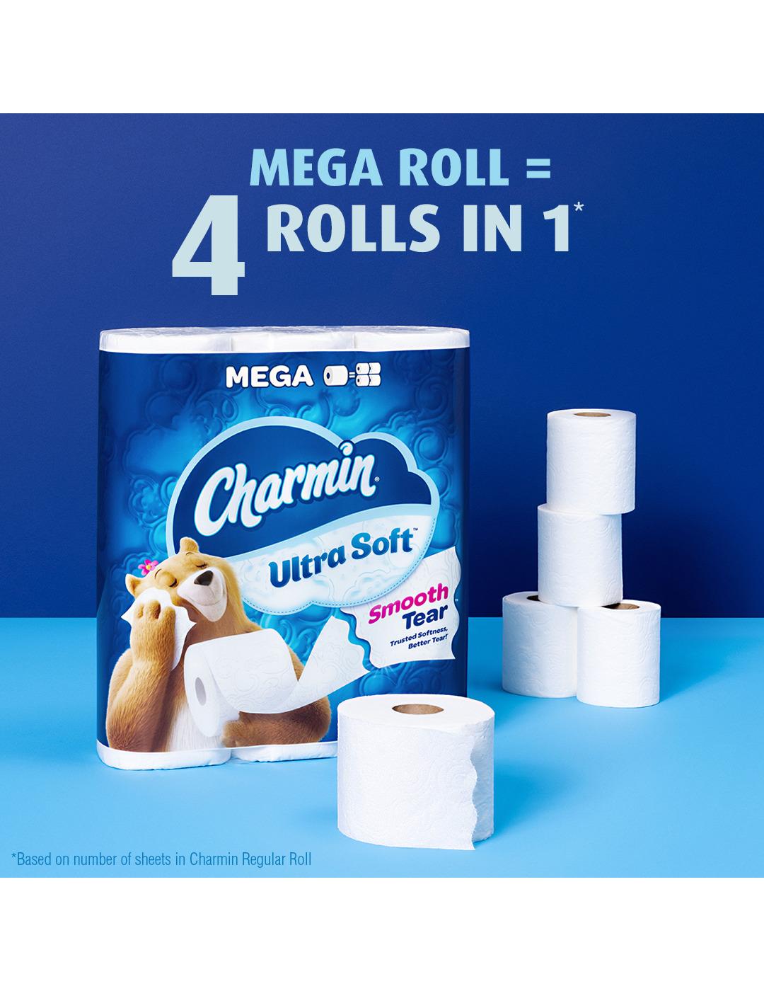Charmin Ultra Soft Toilet Paper; image 8 of 20