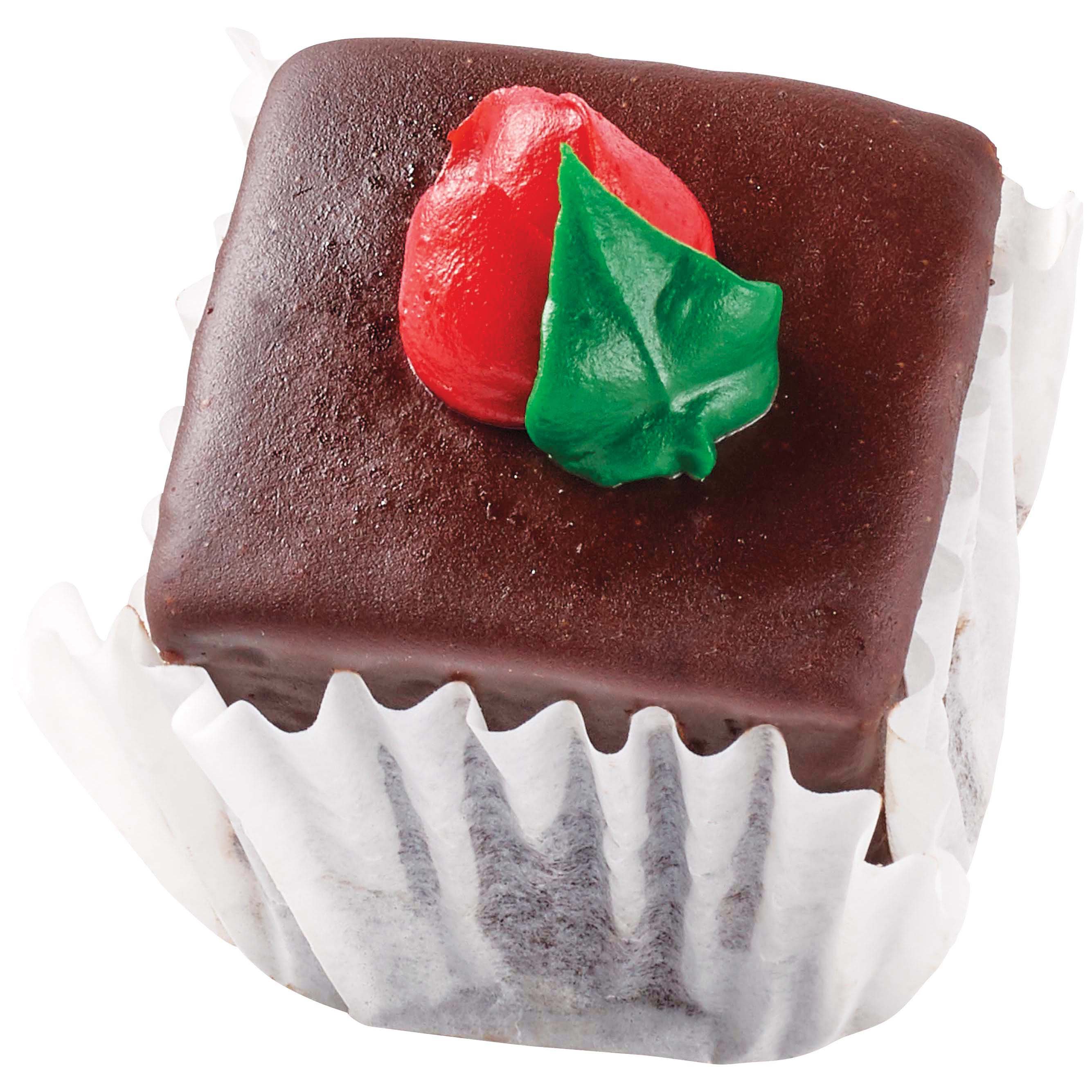 HEB Bakery Petit Four Chocolate Cake Bite Shop Standard cakes at HEB