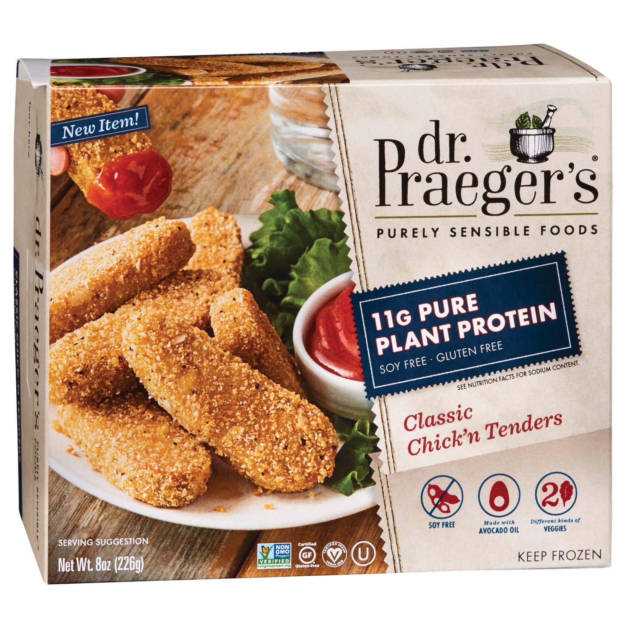 Dr. Praeger's Classic Chick'n Tenders Shop Meat Alternatives at HEB