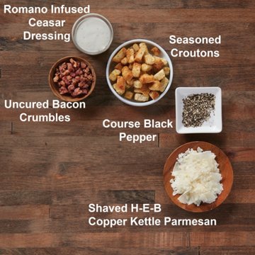 H-E-B Salad Kit - Bacon Caesar