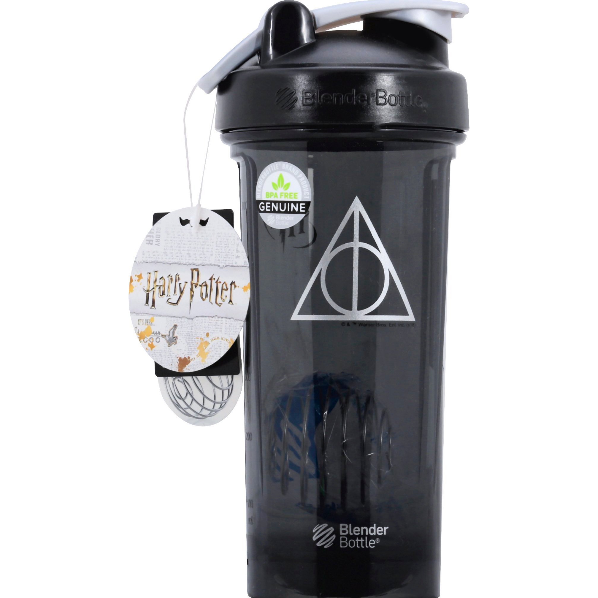 Blender Bottle Harry Potter Deathly Hallows Black 28 oz - Shop
