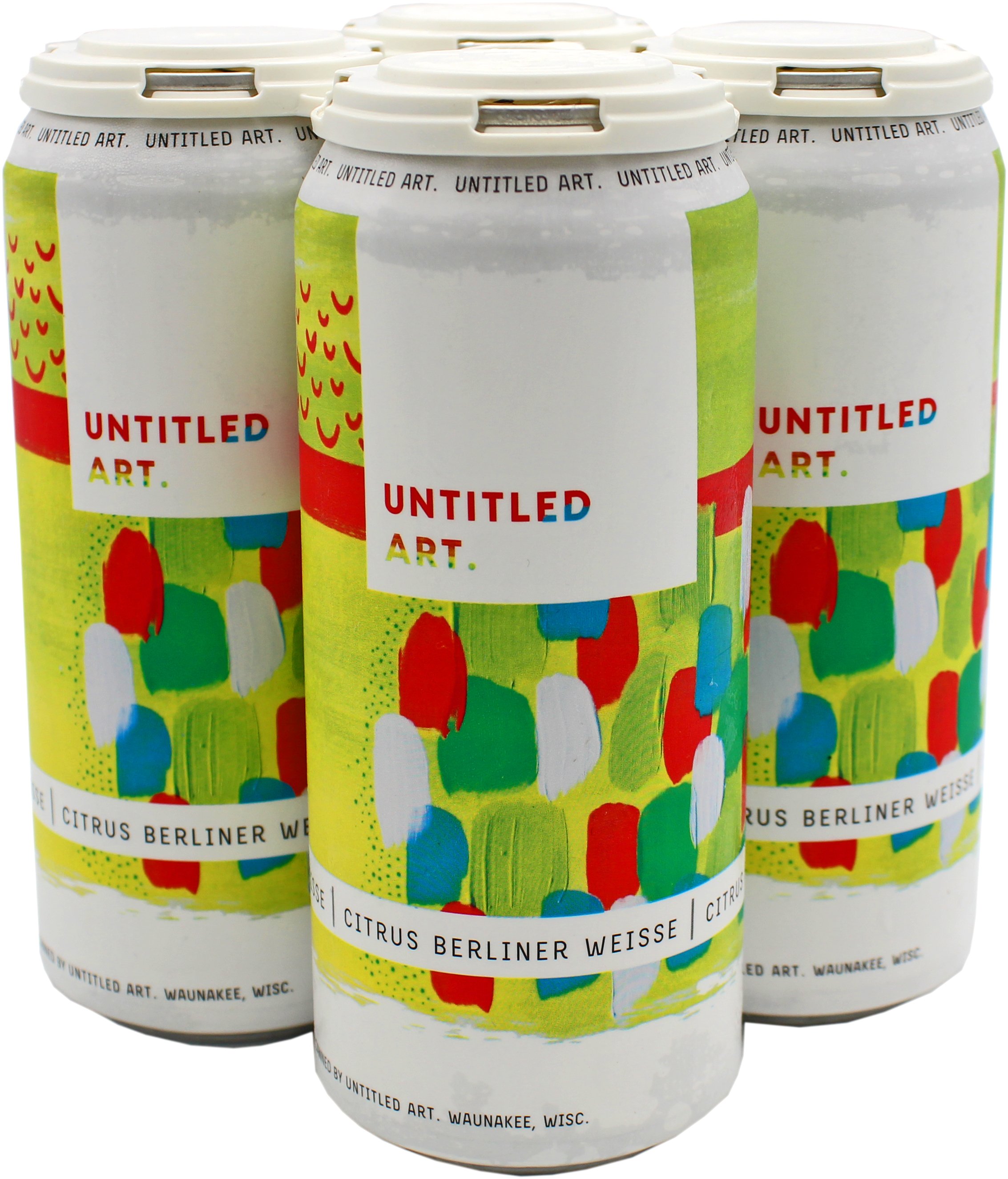 Untitled Art White Grapefruit Gose Tart Ale Beer 16 oz Cans Shop Beer