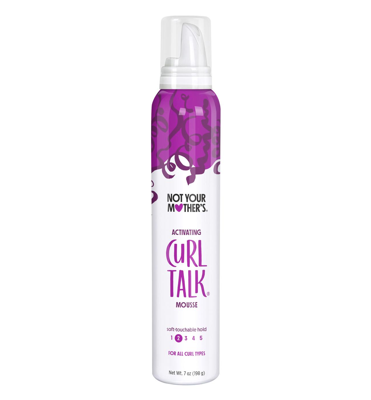 Not Your Mother's Curl Talk Activating Mousse; image 1 of 3