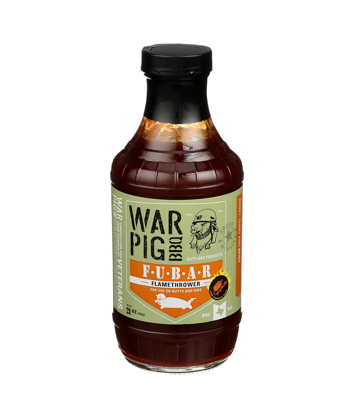 WarPig BBQ Flamethrower Sauce; image 1 of 4