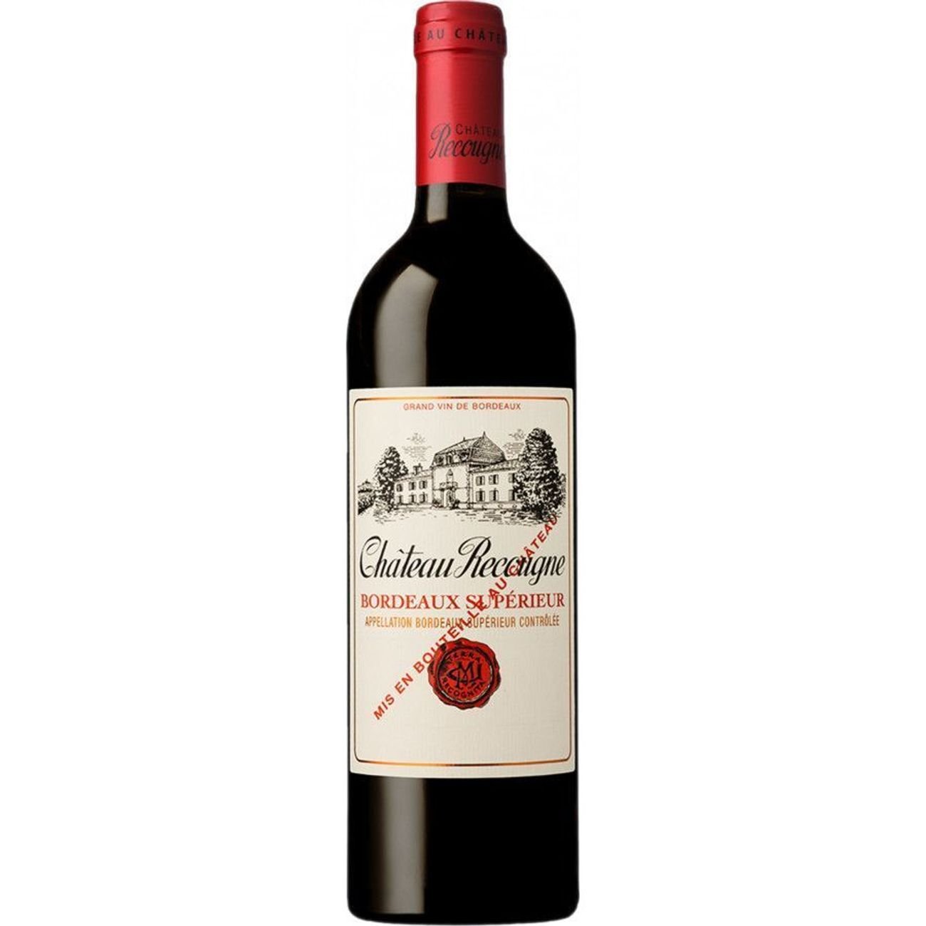 Chateau Recougne Bordeaux Superieur, 750 mL