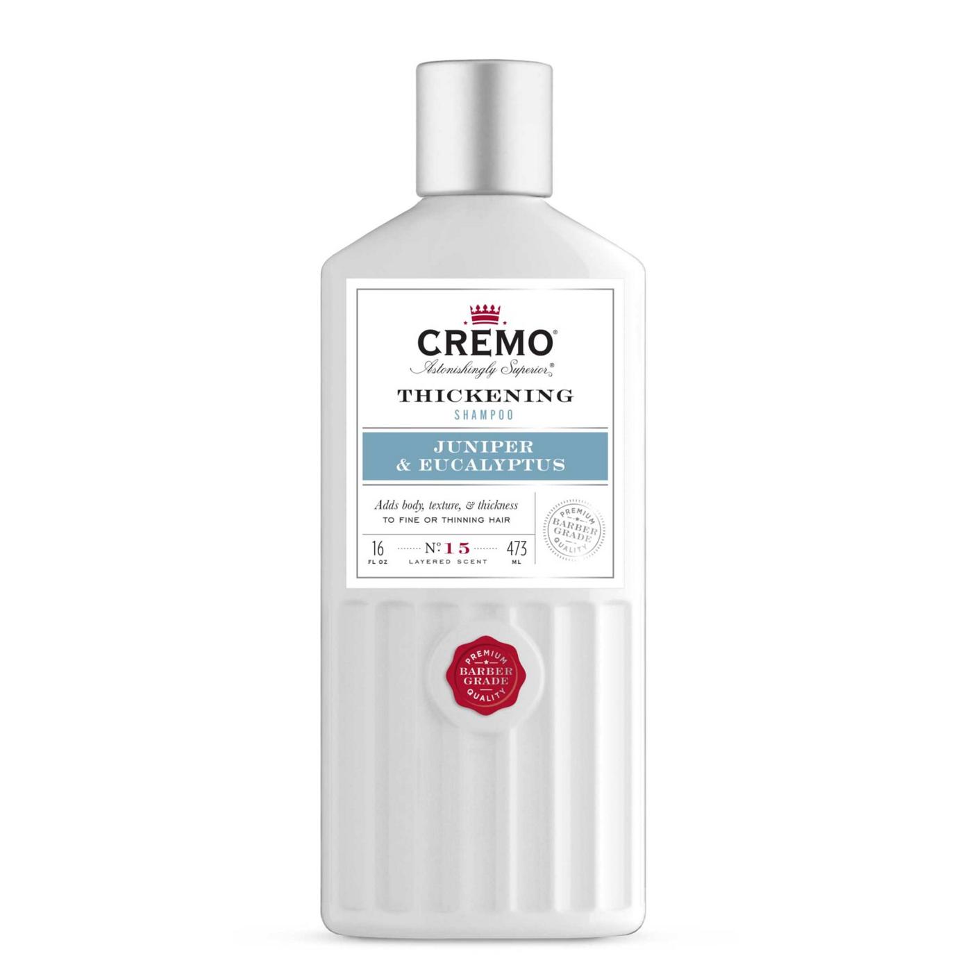 Cremo Thickening Shampoo - Juniper & Eucalyptus; image 1 of 6