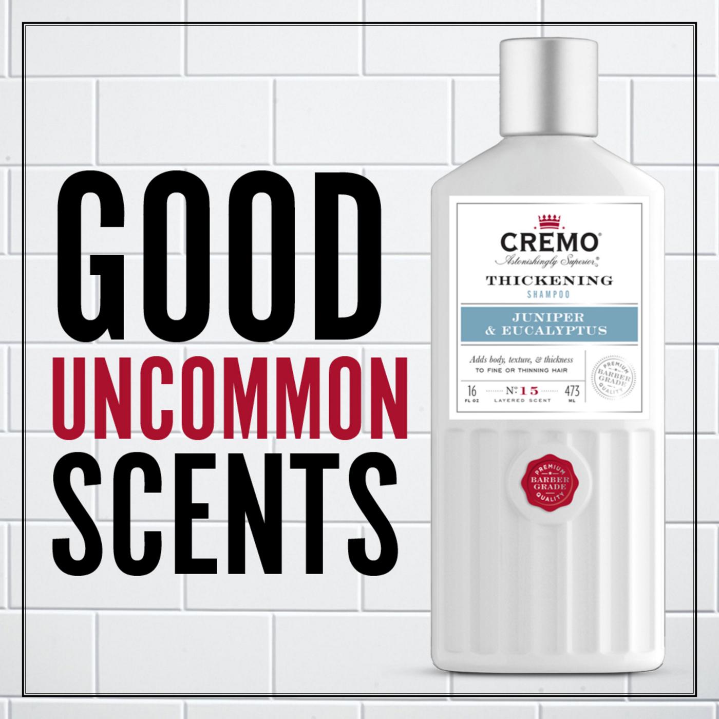 Cremo Thickening Shampoo - Juniper & Eucalyptus; image 3 of 6