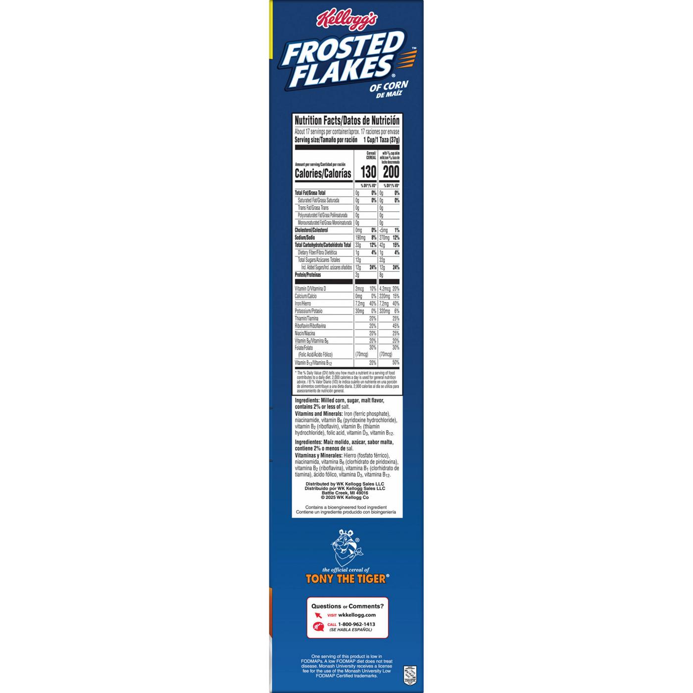 Kellogg's Frosted Flakes Cereal - Family Size; image 10 of 14