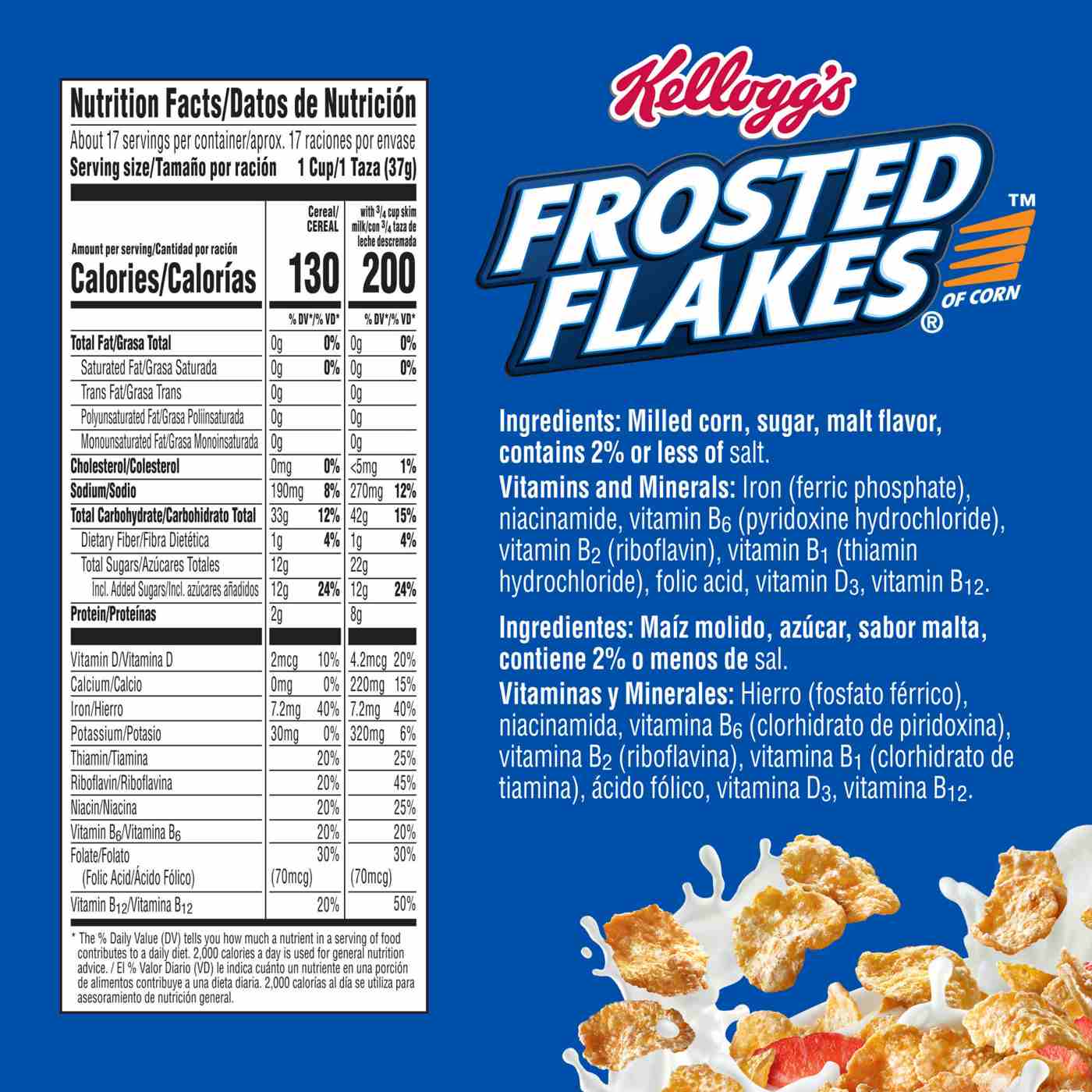 Kellogg's Frosted Flakes Cereal - Family Size; image 12 of 14