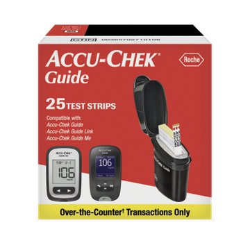 Accu-Chek Guide Test Strips, 25 ct