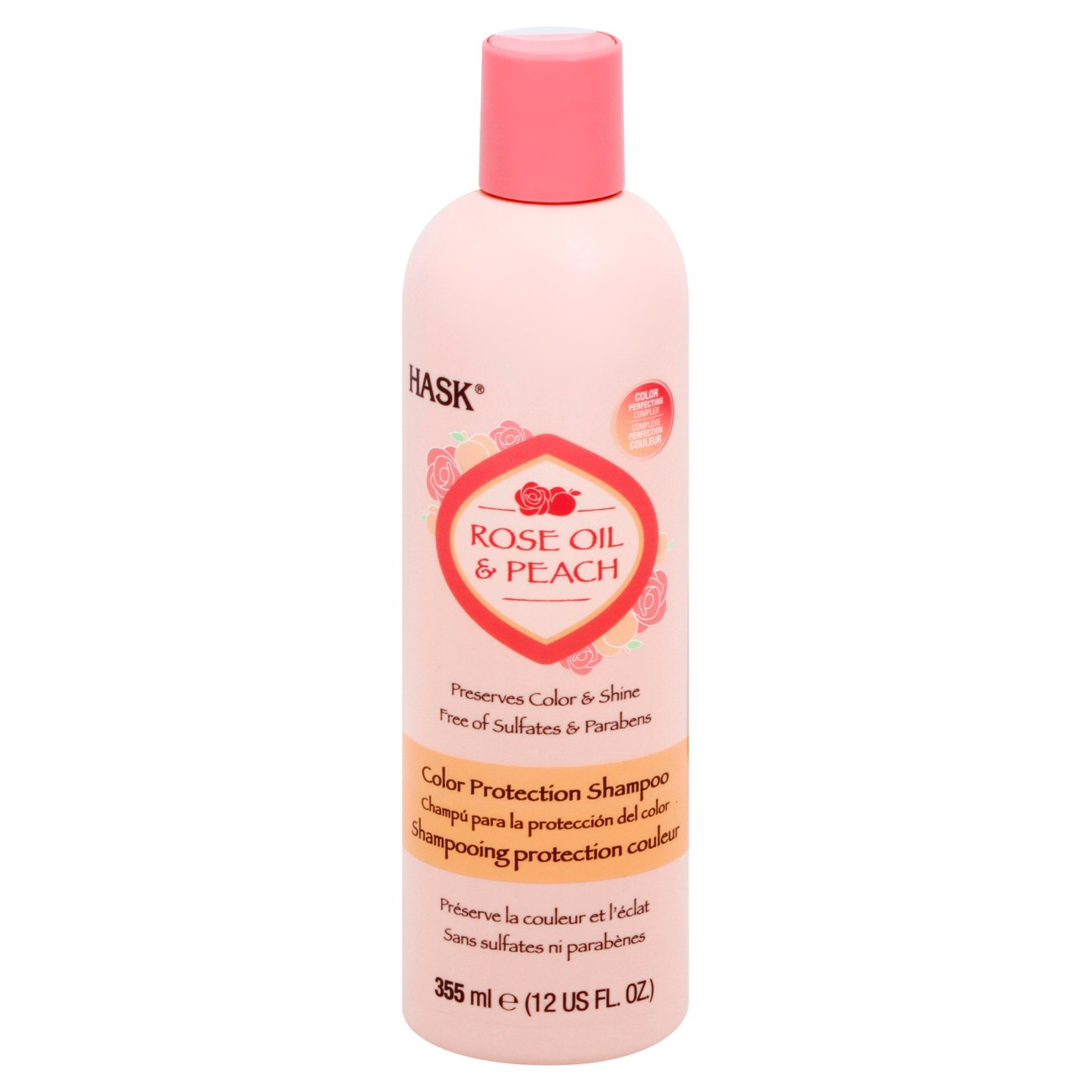 Hask Rose Oil & Peach Shampoo - Shop Shampoo & Conditioner at H-E-B