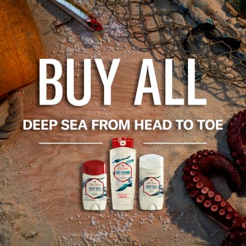 Old Spice Antiperspirant Deodorant - Deep Sea