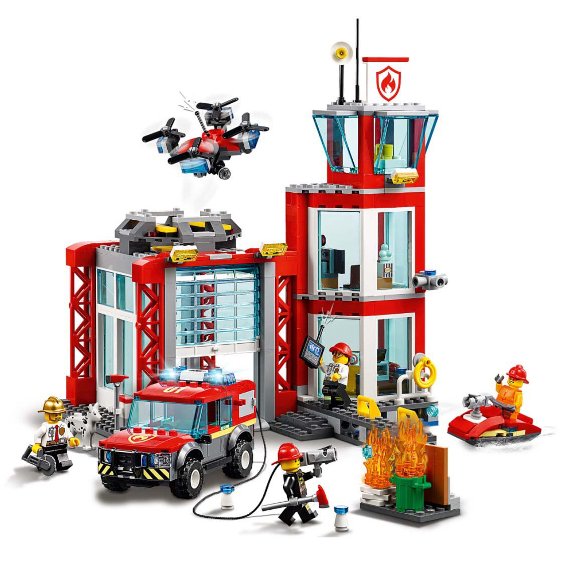 toy fire station playset