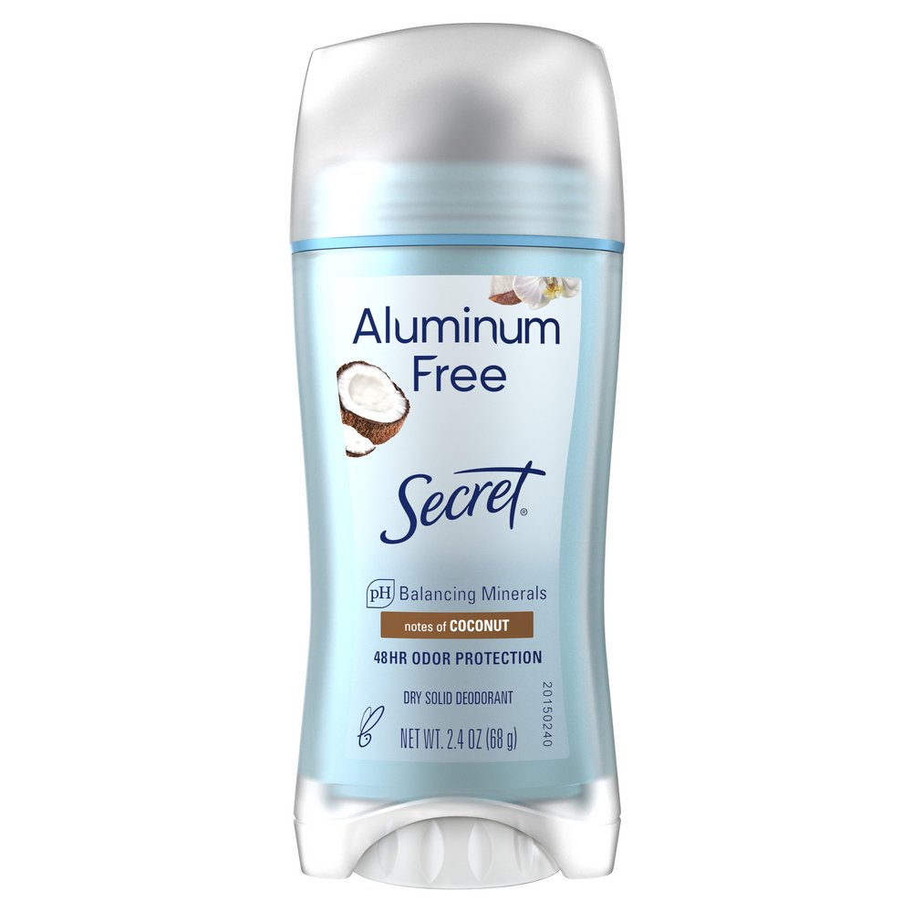 Tilkalde eftertiden sidde Secret Aluminum Free Deodorant Coconut - Shop Deodorant & Antiperspirant at  H-E-B