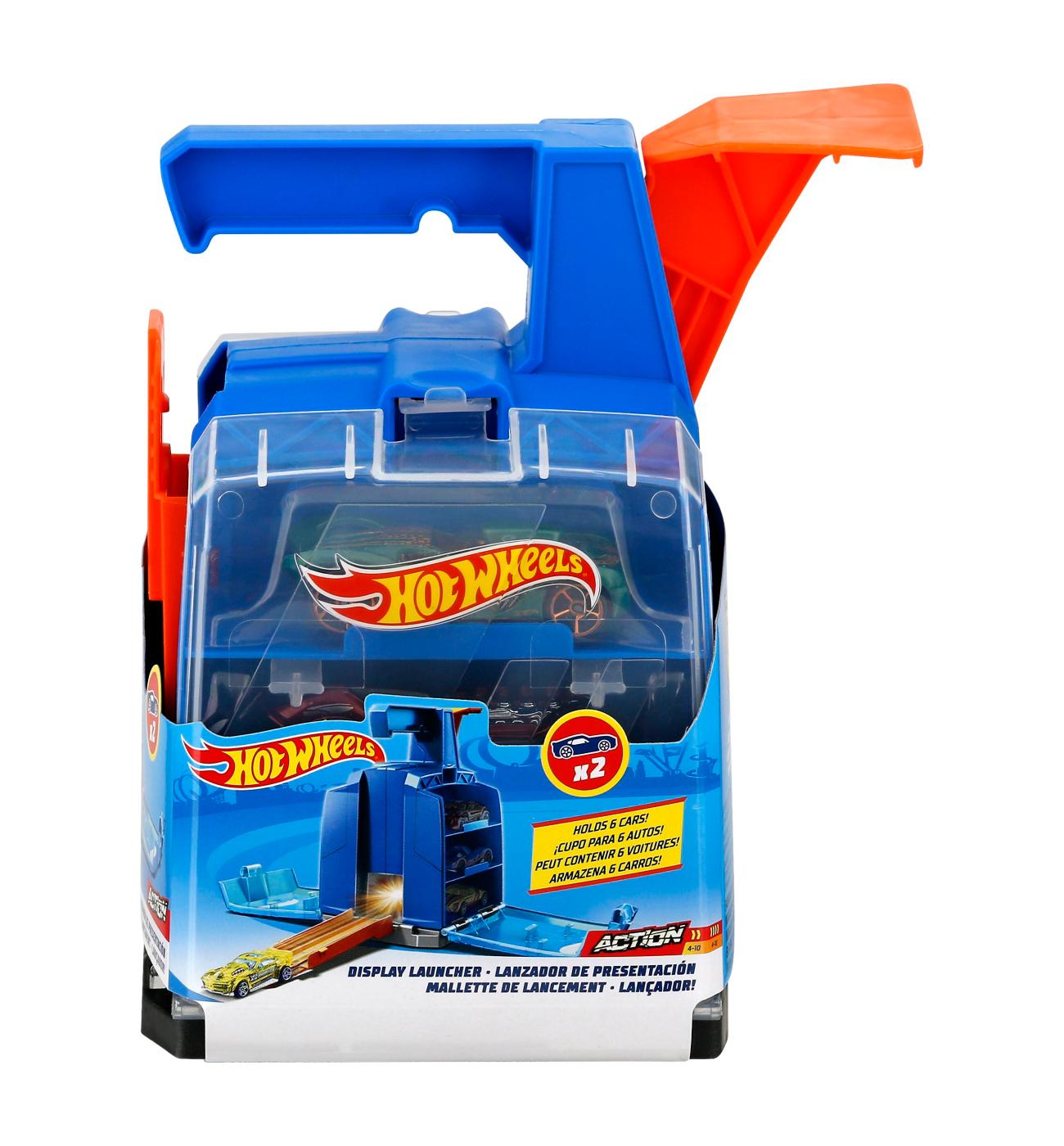 Hot wheels launcher store track