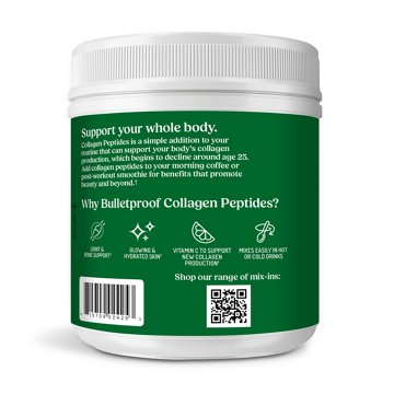 Bulletproof Collagen Peptides - Unflavored, 14.3 oz