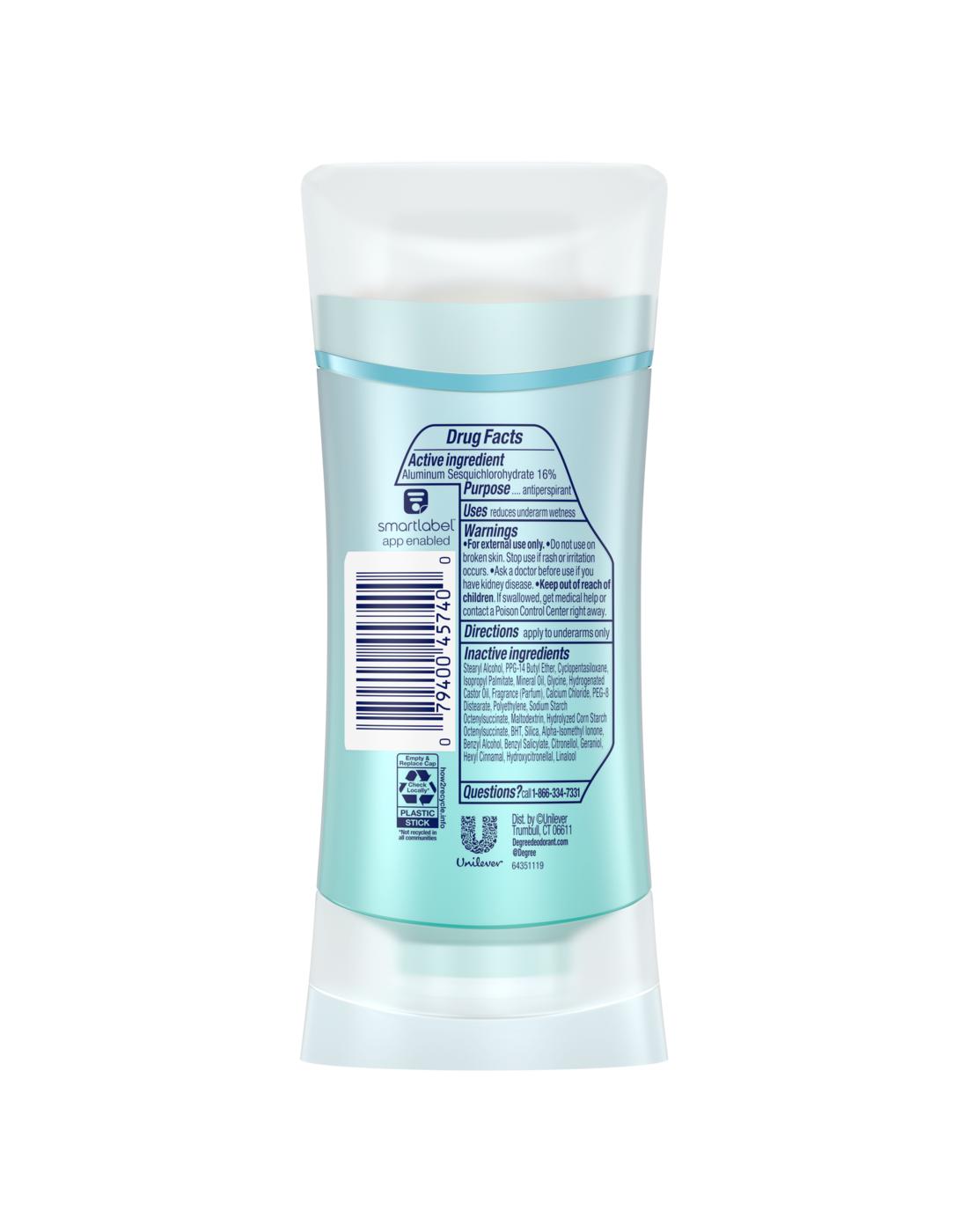 Degree 72 Hr Advanced Antiperspirant Deodorant - White Flowers & Lychee; image 2 of 4