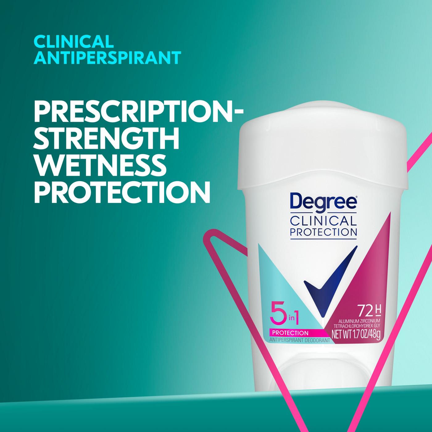 Degree 72 Hr Clinical Protection 5-in-1 Antiperspirant Deodorant; image 3 of 6