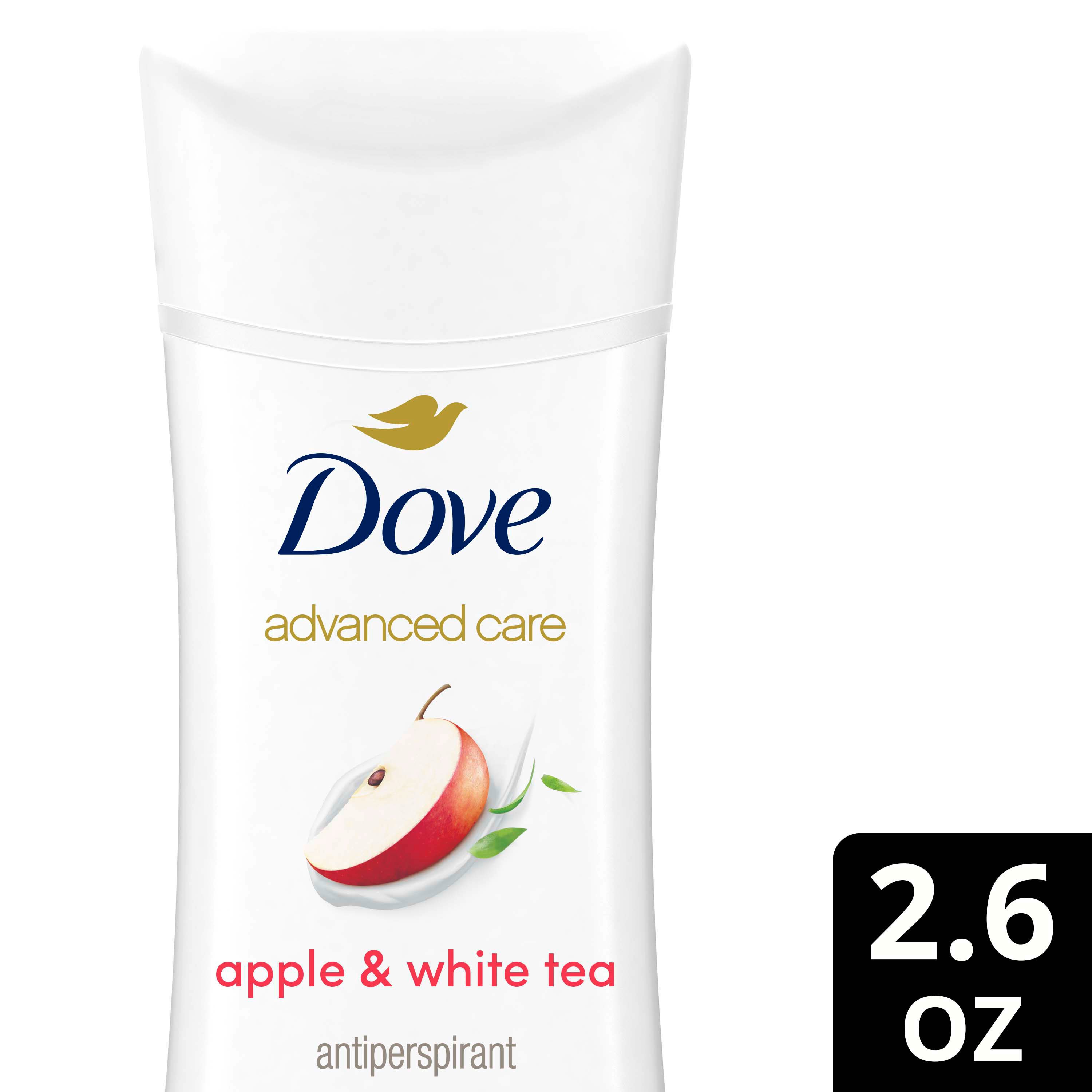 Dove Advanced Care Antiperspirant Deodorant Stick Apple & White Tea ...