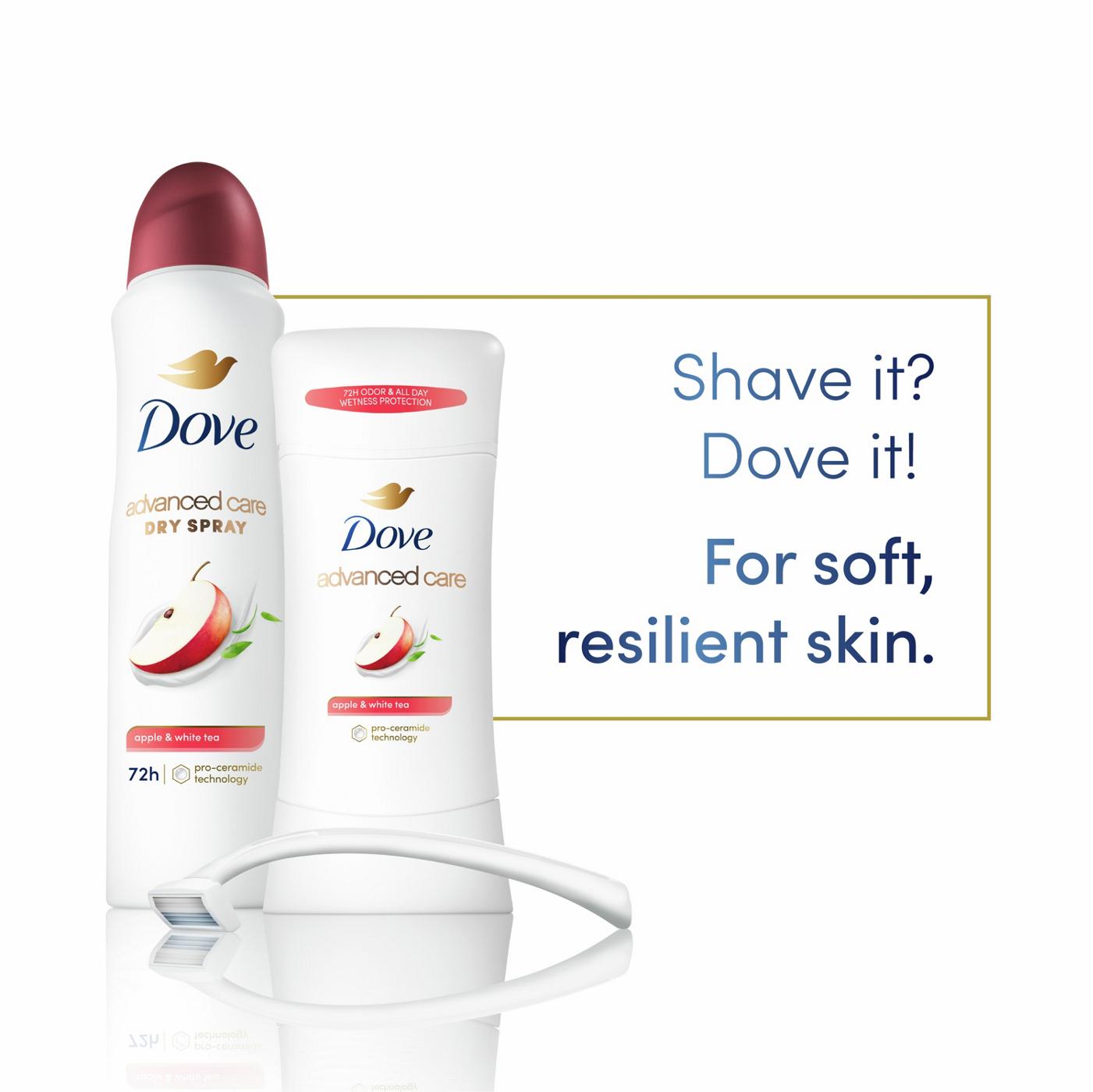 Dove Advanced Care Antiperspirant Deodorant Stick Apple & White Tea; image 5 of 7