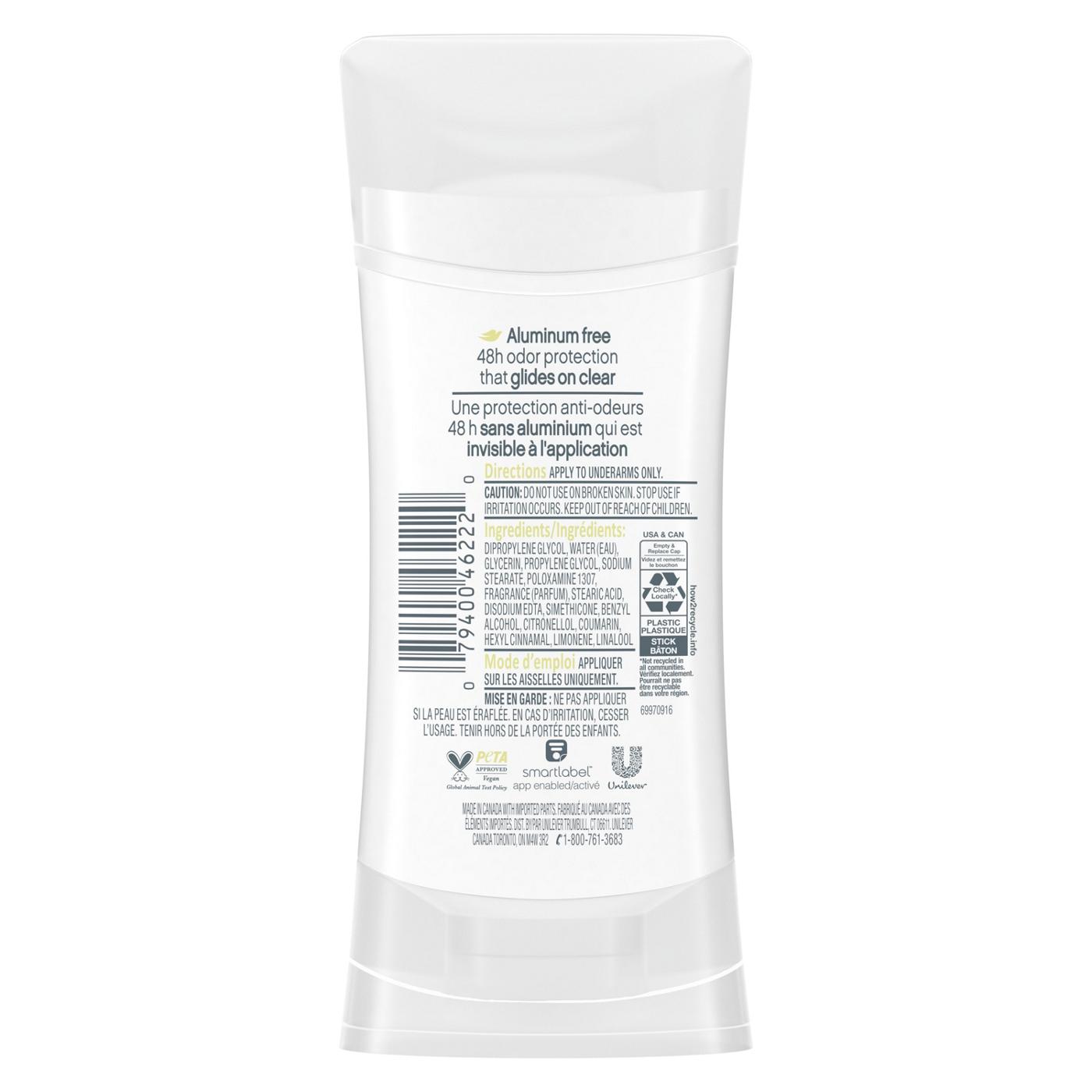 Dove 0% Aluminum Deodorant - Pomegranate & Lemon Verbena; image 6 of 7