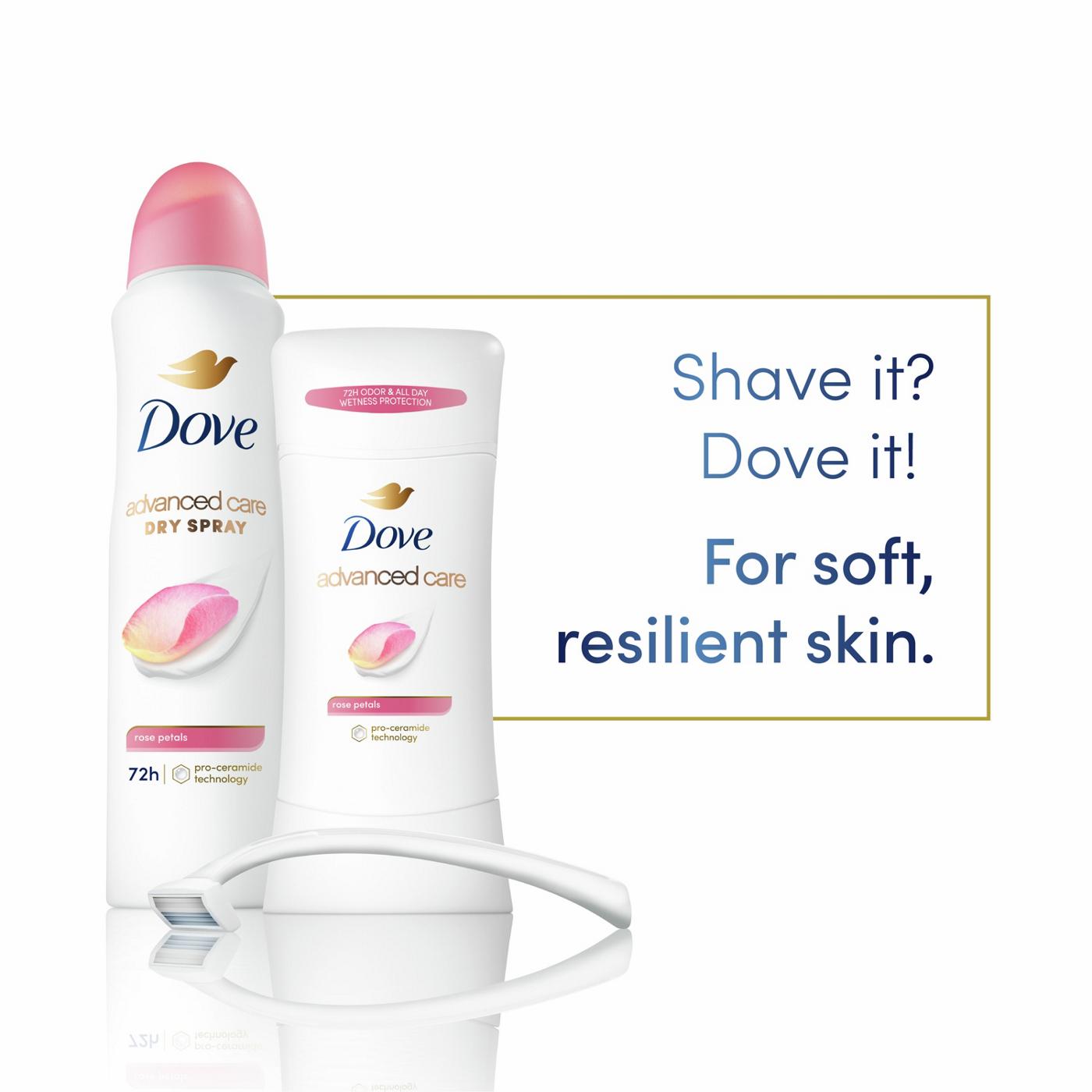 Dove Advanced Care Antiperspirant Deodorant Stick - Rose Petals; image 6 of 8