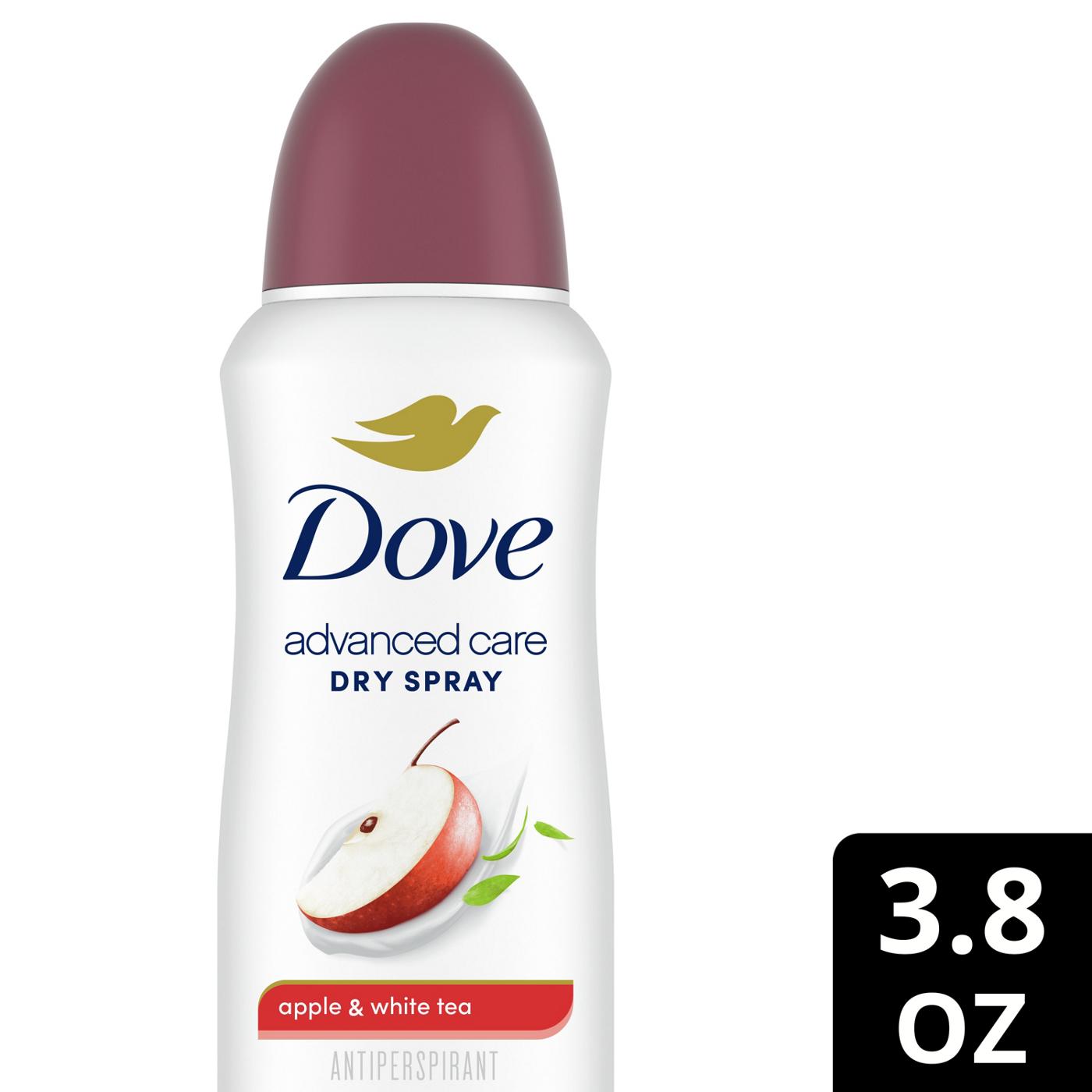 Dove Advanced Care Antiperspirant Deodorant Spray Apple & White Tea; image 9 of 9
