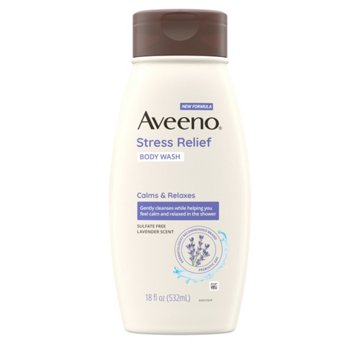 Aveeno Stress Relief Body Wash - Lavender Scent