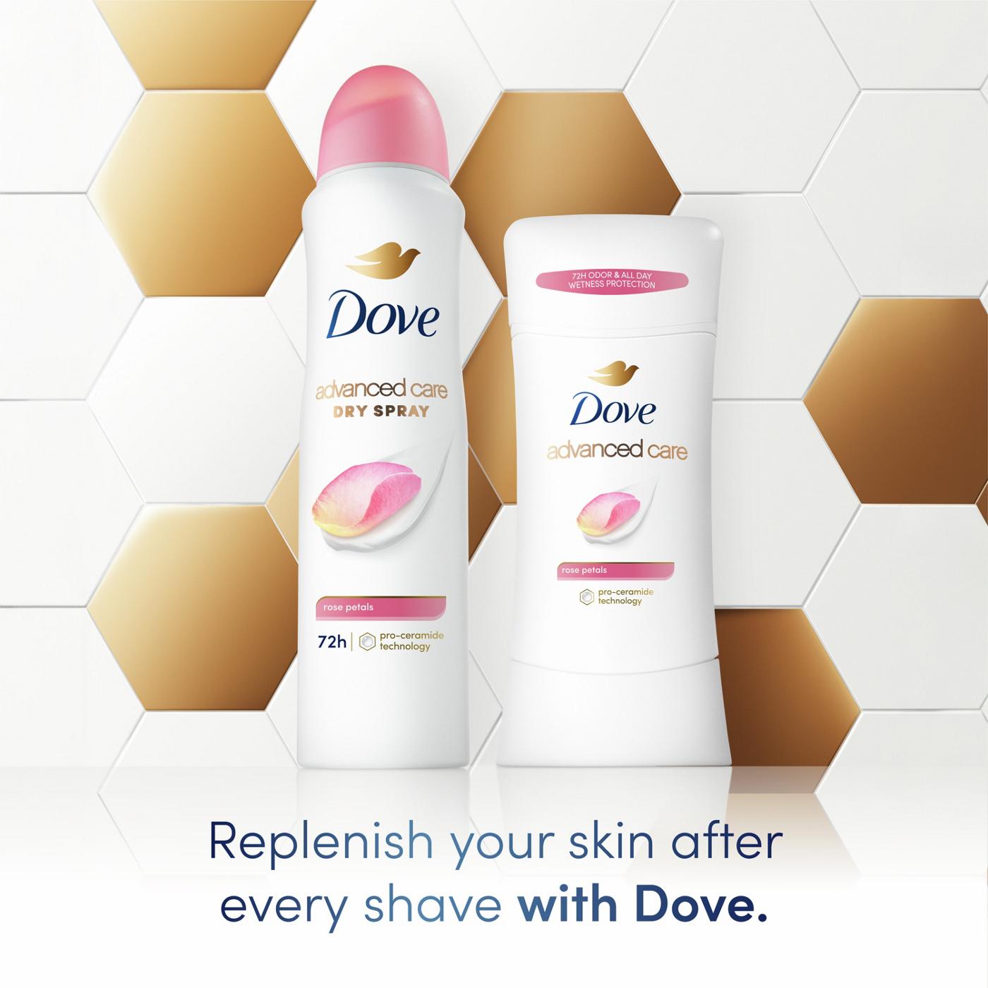 Dove Advanced Care Dry Spray Antiperspirant Deodorant Rose Petals; image 7 of 9