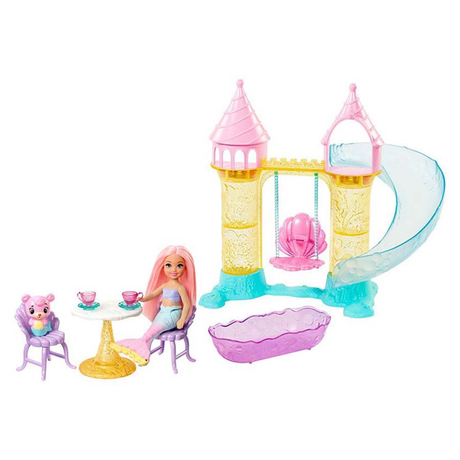 barbie dreamtopia dolls and tea party playset