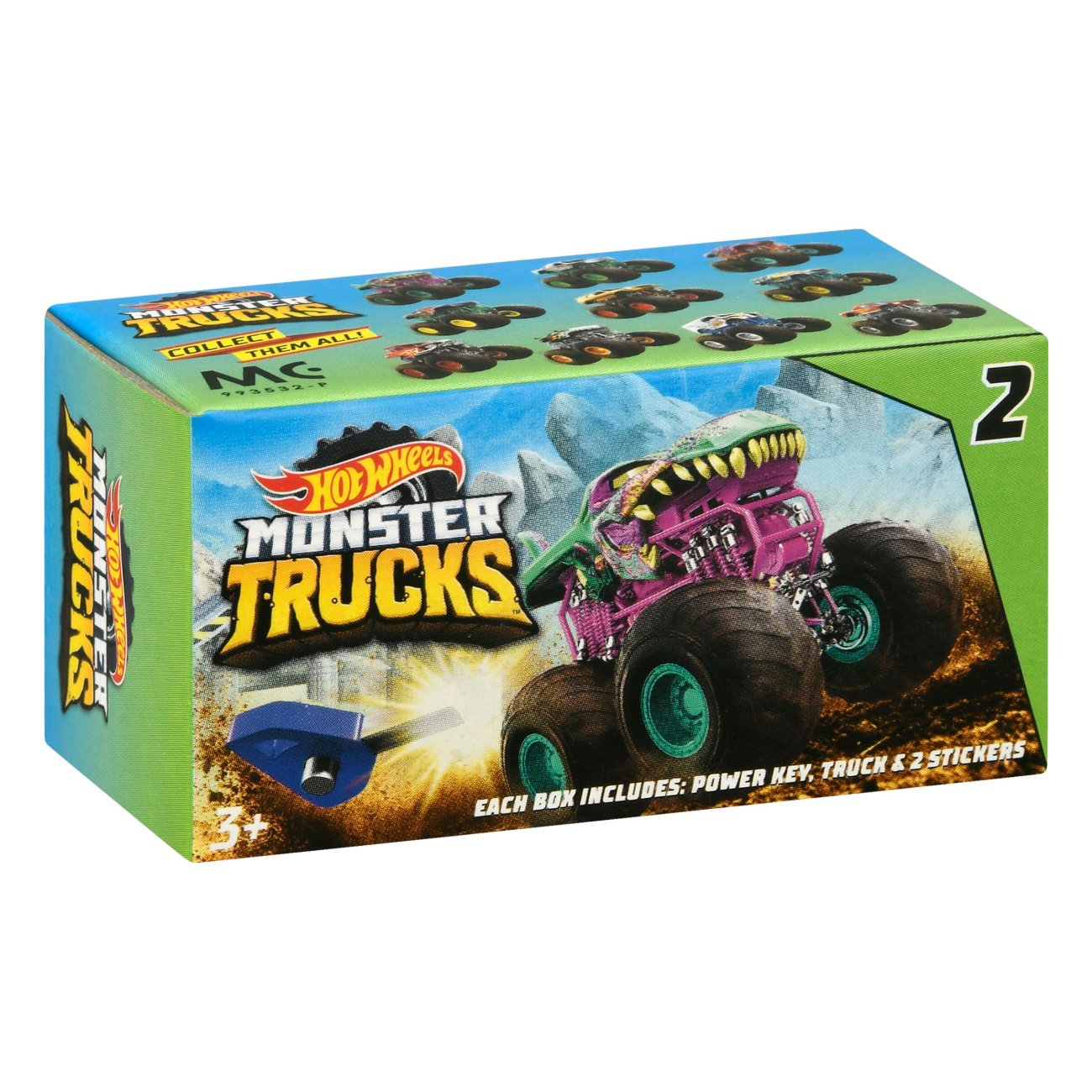 Hot Wheels Monster Trucks Mystery Vehicle Shop Toys At H E B