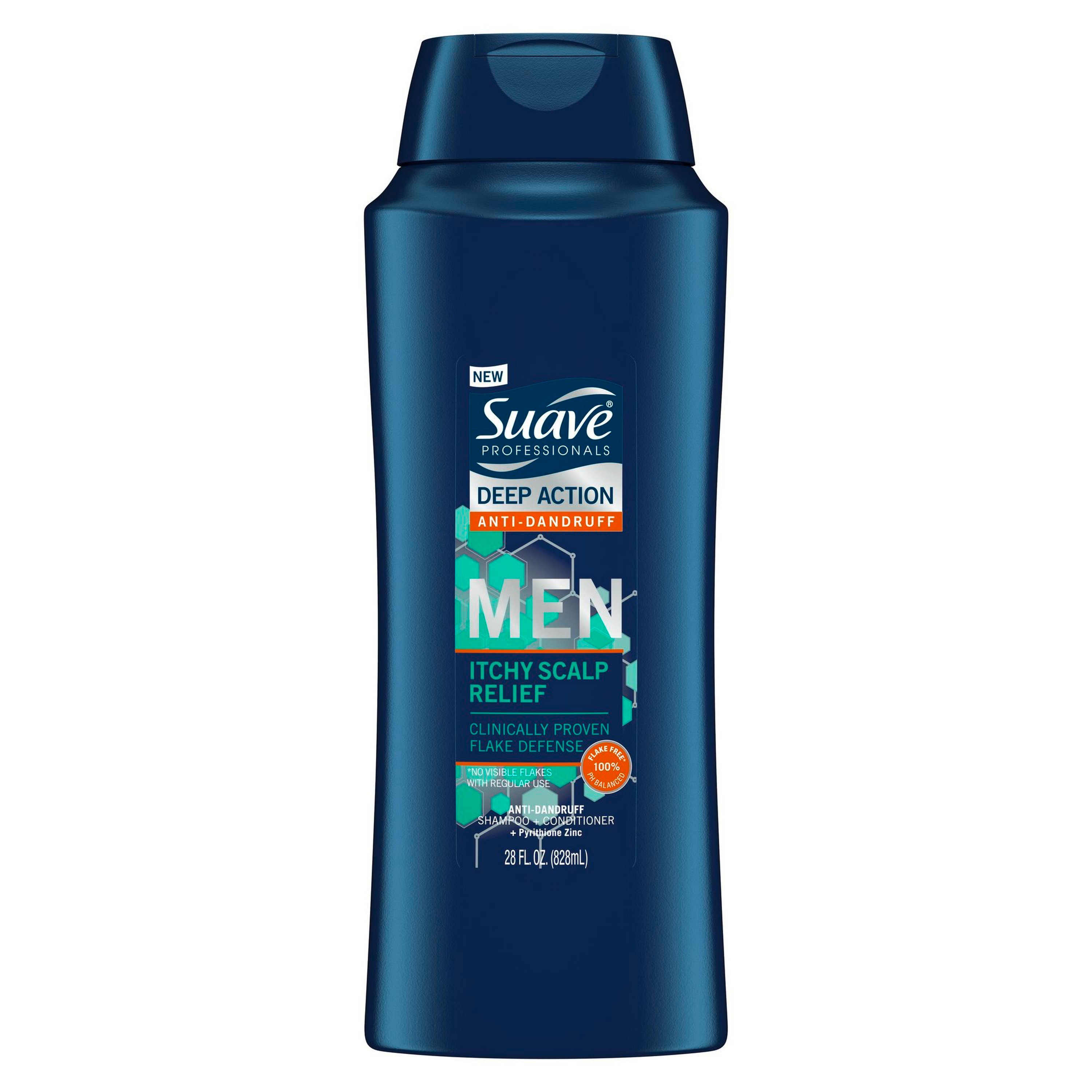 Suave Men Itchy Scalp Relief 2In1 AntiDandruff Shampoo + Conditioner