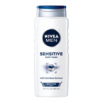 NIVEA Men Sensitive Body Wash with Bamboo Extract