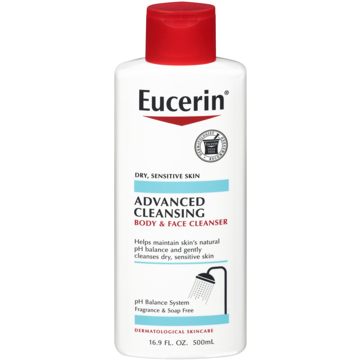 Eucerin Advanced Cleansing Body And Face Cleanser Shop Facial